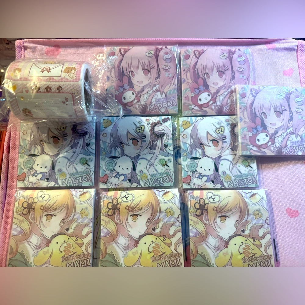 🆕 Cardcaptor Sakura & Anime Character Stationery Set